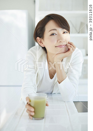 健康的な女性の写真素材