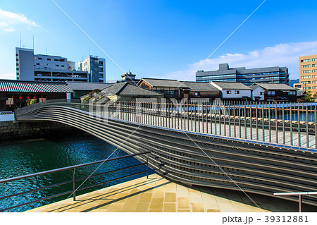出島表門橋 長崎県長崎市 の写真素材