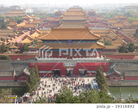 北京の故宮全景 39316892