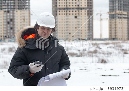 Engineer or Architect with protective safety Engineer or Architect with protective safety 39319724