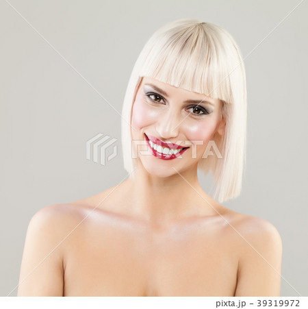 Beautiful Woman Face with Healthy Skin Beautiful Woman Face with Healthy Skin 39319972