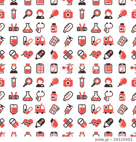 Health medical emergency vector seamless pattern Health medical emergency vector seamless pattern 39320402