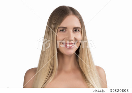 Beauty Woman face Portrait. Beautiful model Girl 39320808