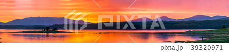 Amazing sunset at Loch Creran, Barcaldine, Argyll 39320971