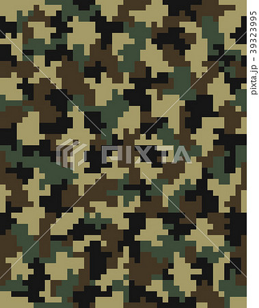 Seamless digital camouflage 39323995