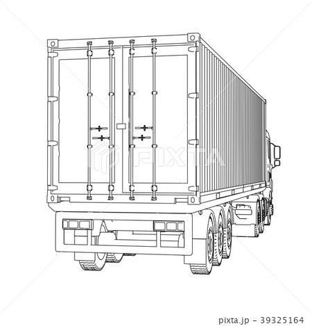 Logistic by Container truck 39325164