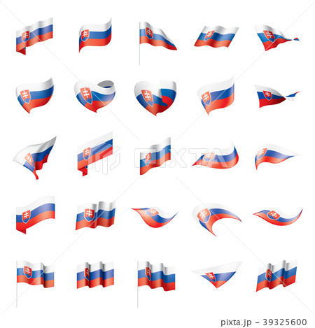 Slovakia flag, vector illustration Slovakia flag, vector illustration 39325600