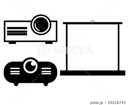 プロジェクターのイラスト素材 39326743 Pixta