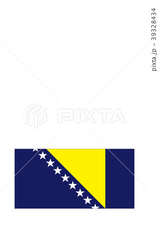 世界の国旗ボスニア・ヘルツェゴビナ