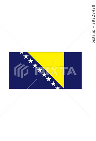 世界の国旗ボスニア・ヘルツェゴビナ