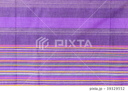 Colorful thai silk handcraft textile  39329552