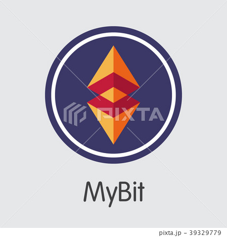 Mybit Crypto Currency Pictogram のイラスト素材