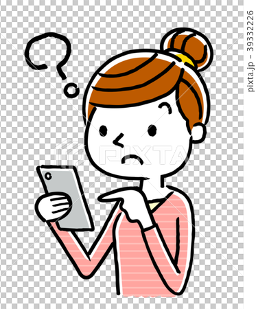 Woman: Smartphone Woman: Smartphone 39332226