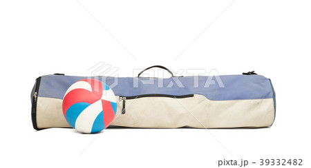 Old dirty volleyball bag 39332482