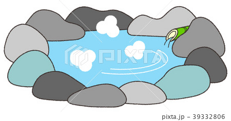 露天風呂　温泉 39332806