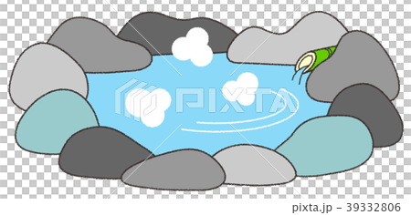 露天風呂　温泉 39332806