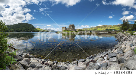 Eilean Donan Castle during a warm summer day - 39334898
