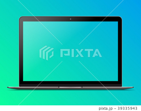 Computer note book mockup 39335943
