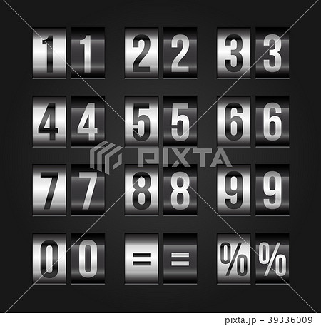 Scoreboard numbers. 39336009