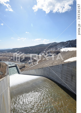 胆沢ダム 春の放流 胆沢ダム 春の放流 39336197