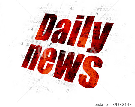News concept: Daily News on Digital background News concept: Daily News on Digital background 39338147