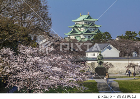 愛知県　名古屋城　加藤清正像 39339612