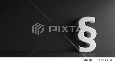 White Paragraph sign 39343418