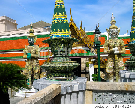 Guard Daemons - Royal Palace, Bangkok, Thailand. Guard Daemons - Royal Palace, Bangkok, Thailand. 39344227