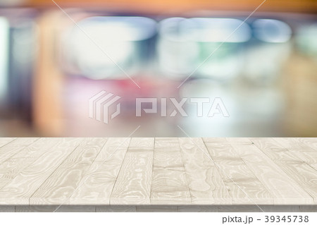 Empty wooden table for product placement Empty wooden table for product placement 39345738
