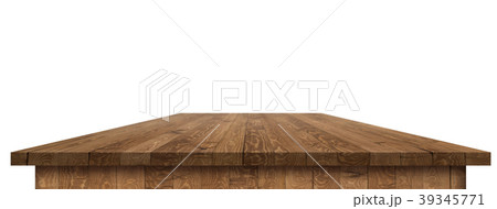 Wooden worktop surface with clipping path 39345771