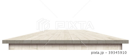 Empty wooden table perspective with clipping mask Empty wooden table perspective with clipping mask 39345910