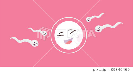 Fertilization of the ovum by spermatozoon. Sperm or spematozoid and egg cell in fertility process Fertilization of the ovum by spermatozoon. Sperm or spematozoid and egg cell in fertility process 39346469
