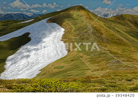 残雪の谷川連峰・平標山 残雪の谷川連峰・平標山 39348420
