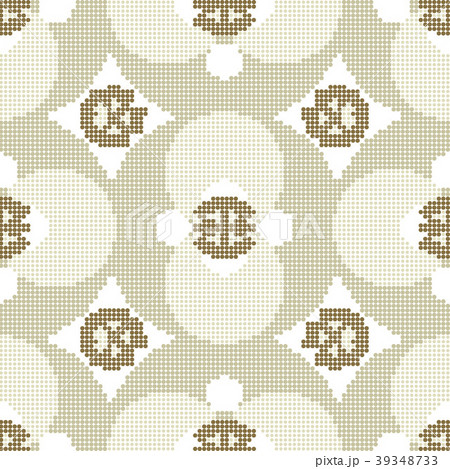 Halftone colorful seamless retro vintage pattern 39348733