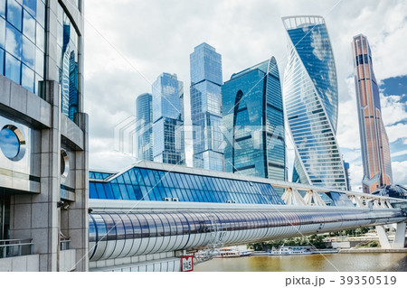 Beautiful view of the skyscrapers of Moscow 39350519