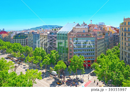 Panorama of the center of Barcelona Panorama of the center of Barcelona 39355997