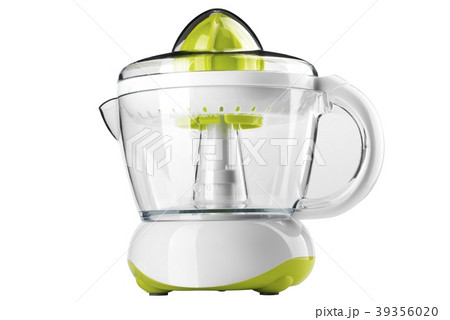 Yellow Electric orange juicer isolated 39356020