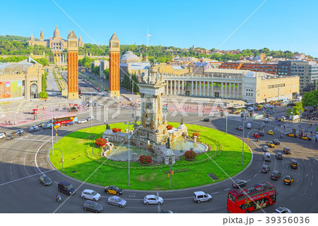 Panorama Square of Spain (Placa De Espanya) Panorama Square of Spain (Placa De Espanya) 39356036