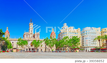 Modernism Plaza of the City Hall of Valencia 39356052