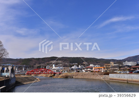 諏訪湖　釜口水門　長野県岡谷市 39356629