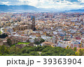 Cityscape aerial view of Malaga, Andalucia, Spain 39363904