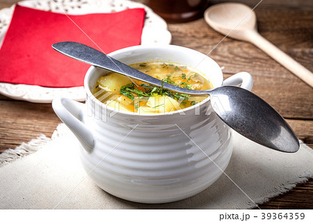 Buckwheat soup. 39364359