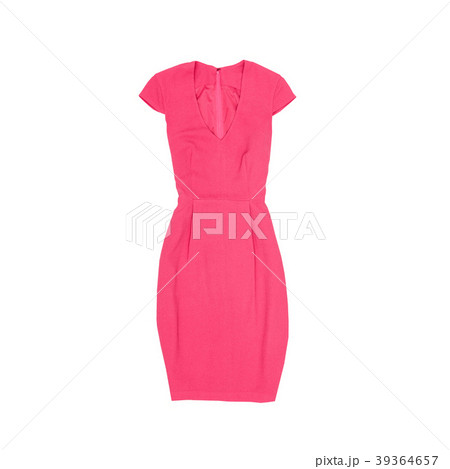 Crimson dress. Fashionable concept. Isolated Crimson dress. Fashionable concept. Isolated 39364657