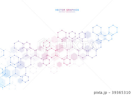 Medical technology or science vector background 39365310