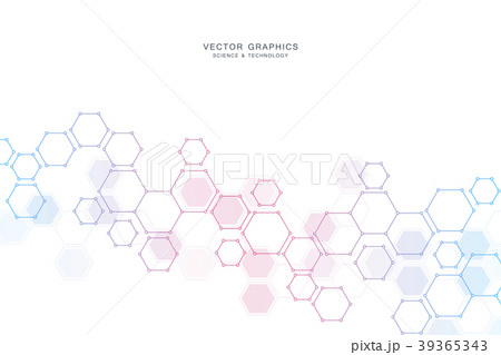 Medical technology or science vector background 39365343