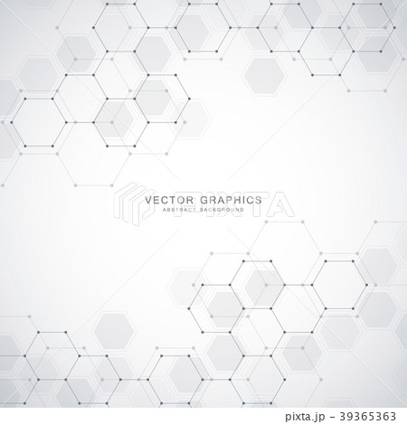Medical technology or science vector background 39365363