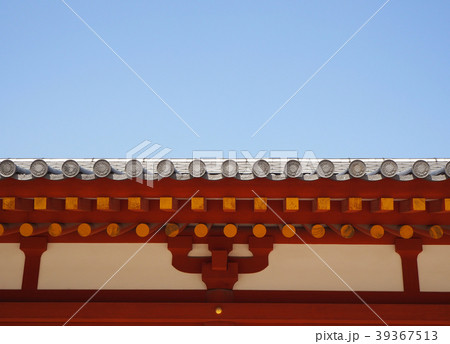 寺　屋根　薬師寺 39367513