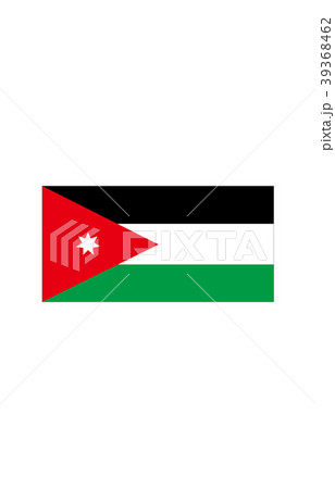 世界の国旗ヨルダン 39368462
