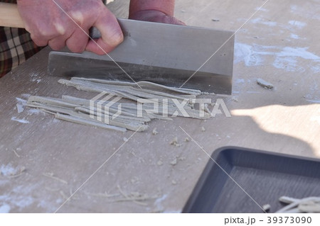 親子　ソバ打ち　体験　イベント　試食　　高尾野町　出水市　鹿児島県 39373090