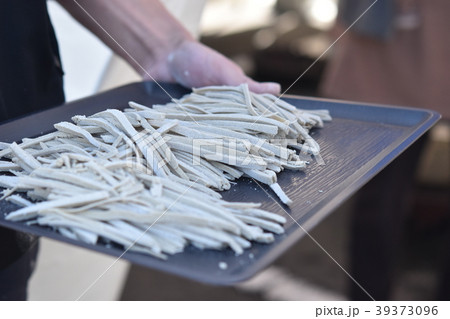 親子　ソバ打ち　体験　イベント　試食　　高尾野町　出水市　鹿児島県 39373096